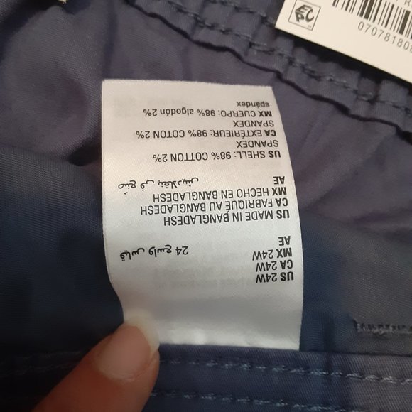 Style & Co Zig Zag Table Mid Rise Comfort Fit Bermuda Shorts Studio - Picture 13 of 15